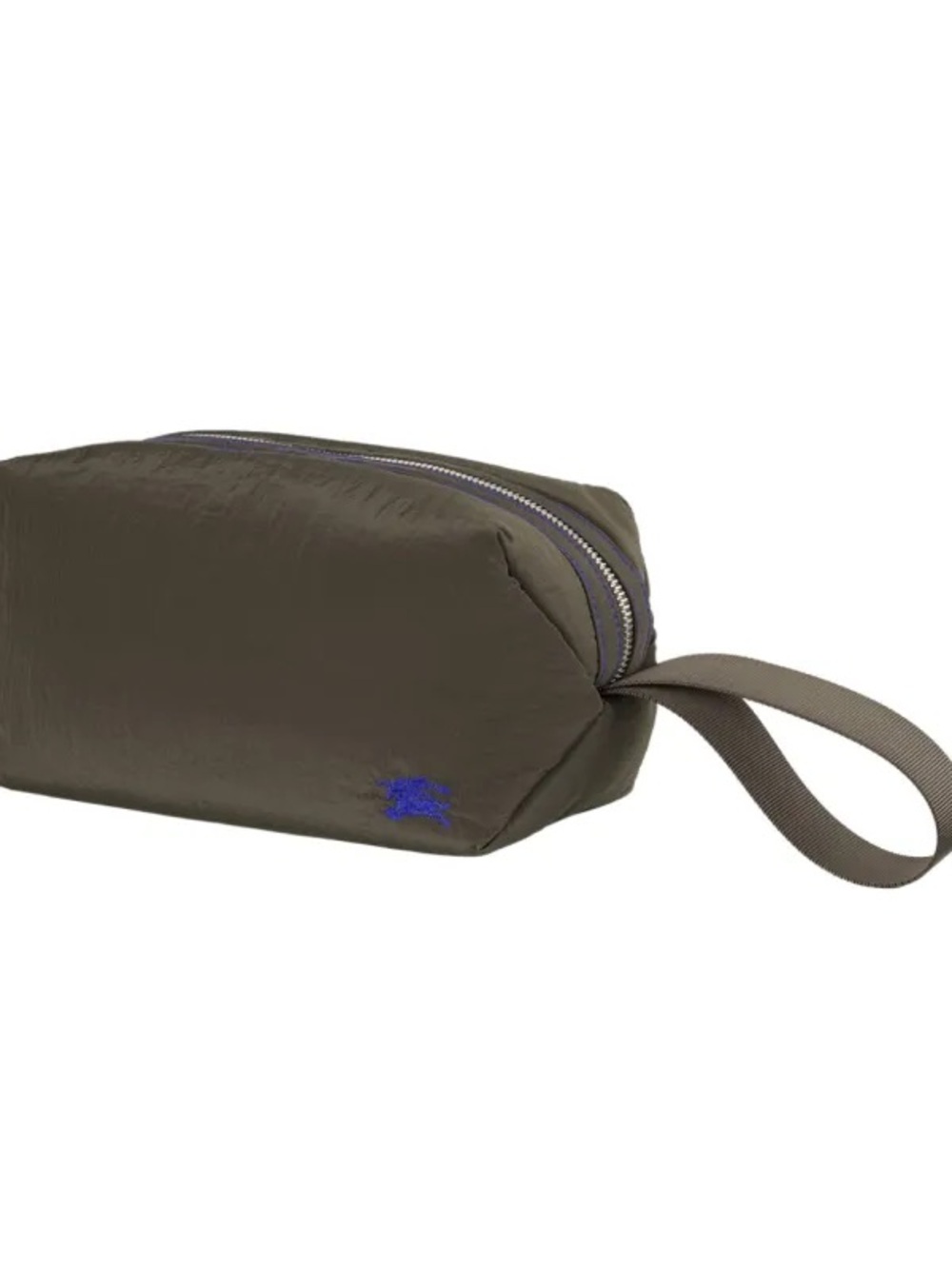 NWT Burberry Men Cosmetic Bag Olive Green Men's Travel Dopp Kit